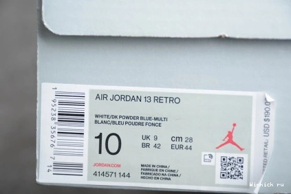 POWDER JORDAN BLUE” AIR “DARK 13 0717